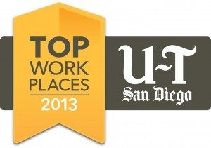 San Diego Union Tribune Top Places to Work 2013